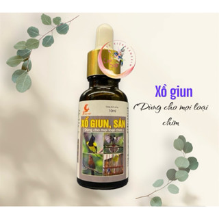 Nước xử lý giun sán cho chim cảnh Sao Việt 10ml cao cấp