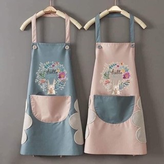 Tạp dề hello hình thỏ chống thấm nước