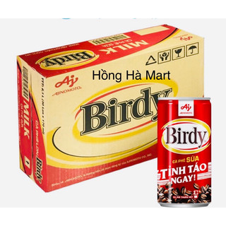 Thùng 30 lon cà phê sữa birdy stay awake 170ml/lon