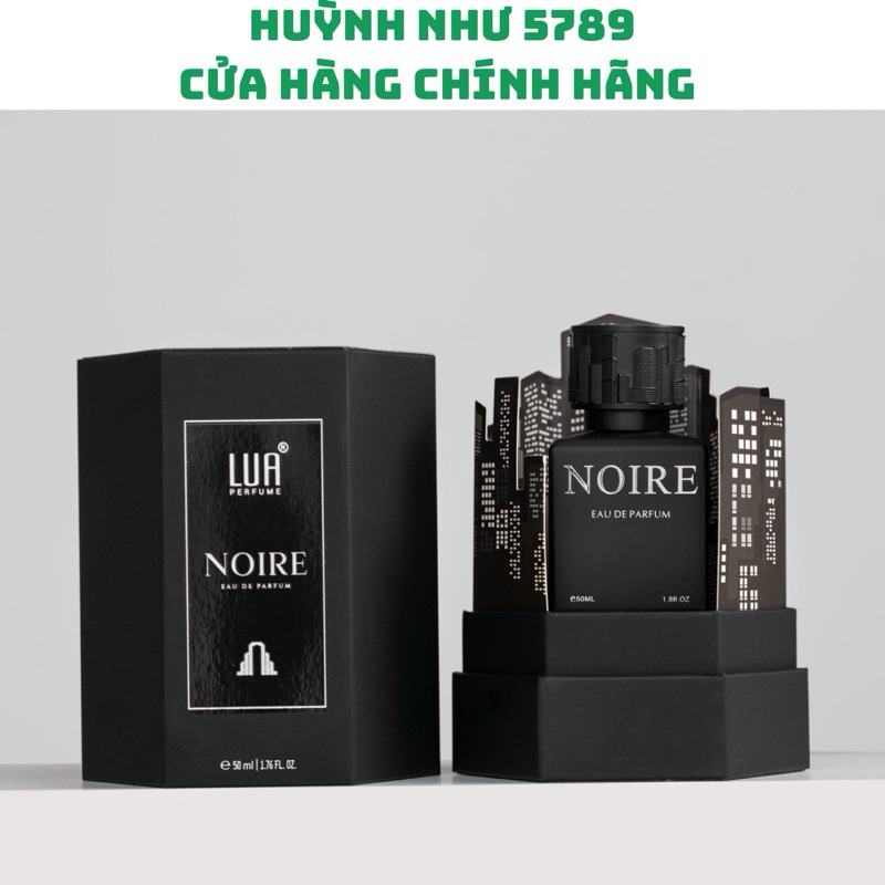 [CHÍNH HÃNG]Nước Hoa Nam Noire LUA Perfume Chính Hãng 50ml - Mùi Hương Hiện Đai Lôi Cuốn