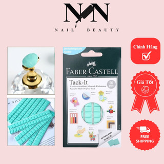 Keo đa năng gắn móng tay nail , Miếng keo cao su dán đế móng, cao su gắn móng