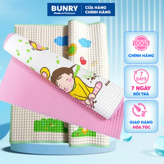Nệm nước cho bé chống thấm loại tốt CUDDLES, chiếu chống thấm cho bé kích thước 60x90, miếng lót cao su tự nhiên an toàn
