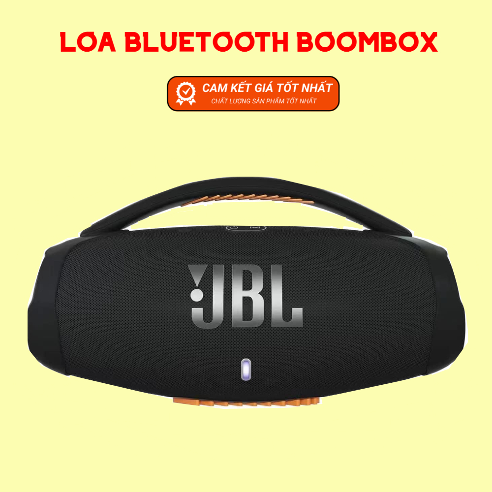 Loa Bluetooth JBL Boombox 3 Không Dây Công Suất 60W Âm Hay - Bass Căng - Nghe Cực Đã, Thiết Kế Cực Đ