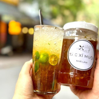 Tắc xí muội đường phèn nhà làm hũ 1.1kg