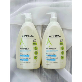 Sữa tắm gội Aderma bebe 750ml cho bé [mẫu mới nhất]
