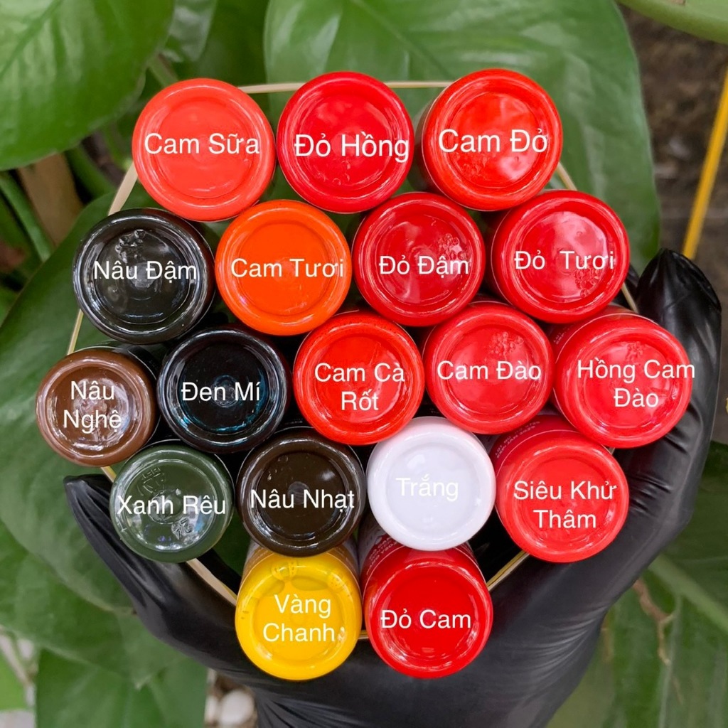 Mực Hữu Cơ Bong Đậm Champ Lips, Ghim Mực Nhanh, Bánh Màu Tốt