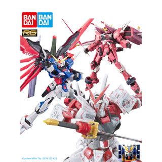 [ Mới ] Mô hình lắp ráp Bandai RG SEED 1/144 Strike Freedom Justice Impulse Astray Gundam Tổng Hợp