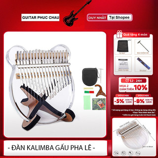 Đàn kalimba GẤU NGA giá rẻ shopee gì cũng rẻ mua là freeship- tặng hộp chống sốc