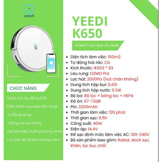 Robot hút bụi lau nhà ECOVACS DEEBOT K8 K780, N5 HERO, N5 POWER, U2 cực kỳ thông minh với công nghệ smart eye