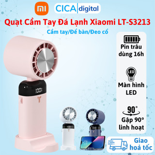 Quạt Tích Điện Nén Đá Lạnh Xiaomi Youpin Losky LT-S3213, Nhỏ Gọn,Cầm Tay, Pin Đến 16H, Công nghệ Phun Sương Mát Lạnh