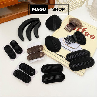 Miếng đệm làm phồng tóc tự nhiên, miếng kẹp đệm làm dày chân tóc giúp mái tóc dày bồng bềnh nhiều mẫu lựa chọn mã B405