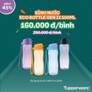 Bình Nước Eco Bottle Gen II 500ml - Tupperware