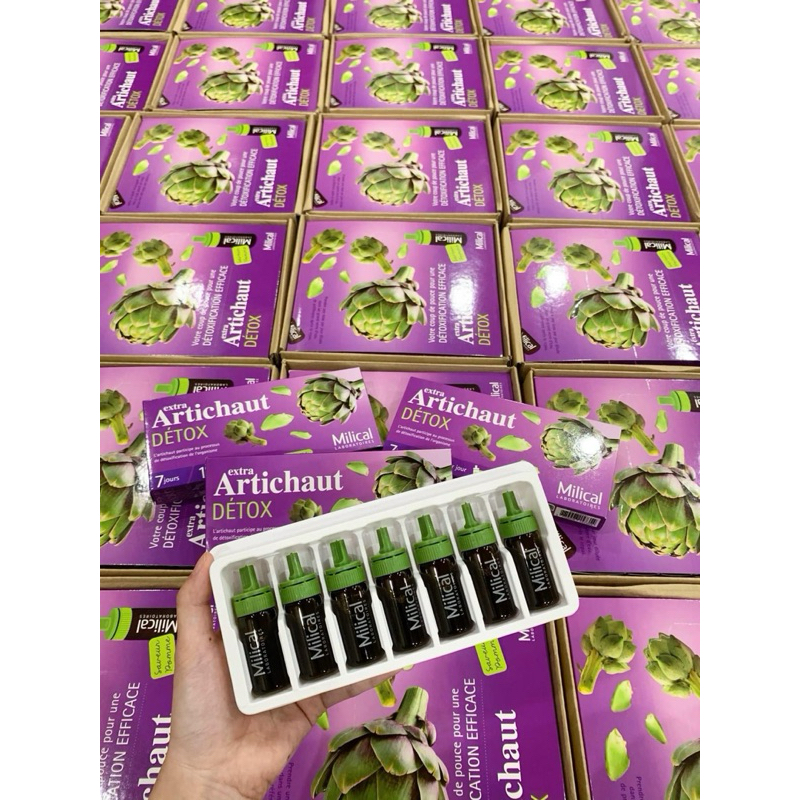 Thải độc gan 7 ngày Milical chiết xuất từ hoa Atiso