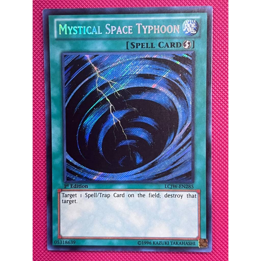 [YGO Edison] Thẻ bài Yugioh: Mystical Space Typhoon - LCJW-EN285 - Secret Rare