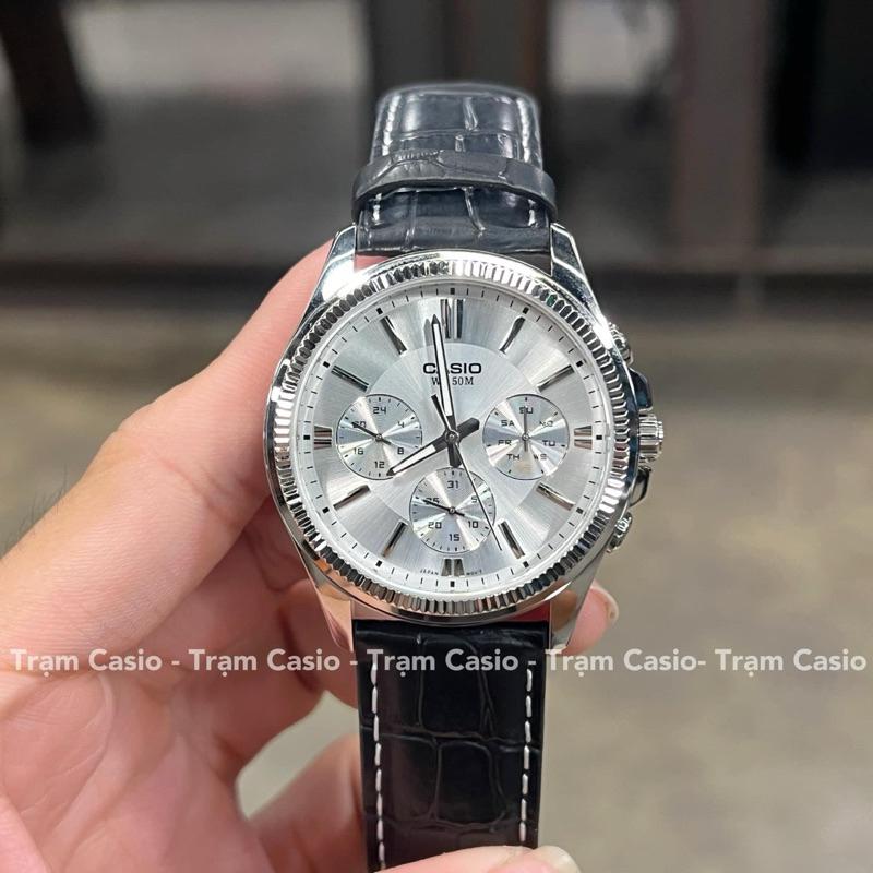 Đồng hồ nam Vintage Casio MTP-1375L-7A - Kích thước vỏ: 48,5 × 42 × 9,7mm
