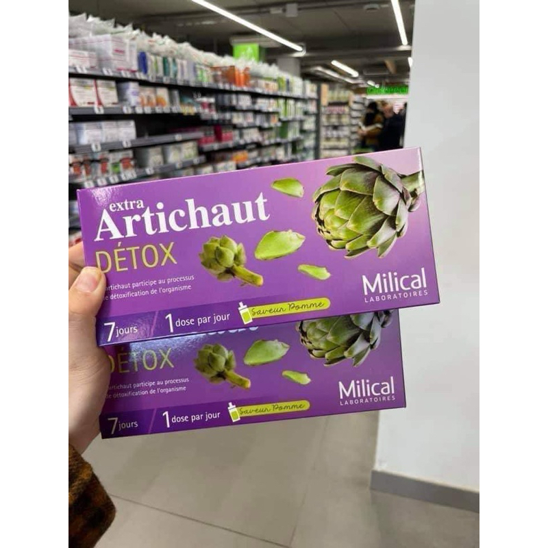 Thải độc gan 7 ngày Milical chiết xuất từ hoa Atiso