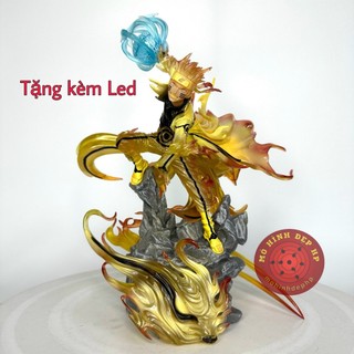 Mô hình nhân vật Naruto Lục đạo Cửu Vĩ Rasengan cao 28cm