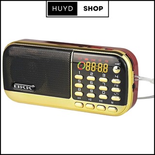 Loa đài bkk 836s 2 pin siêu khỏe, nghe pháp niệm phật, giúp bé học tiếng anh