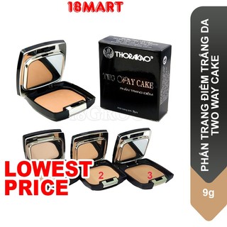 Phấn trang điểm trắng da two way cake thorakao 9g