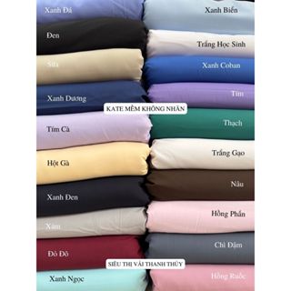 VẢI KATE KHÔNG NHĂN VÀ MỀM  - DÒNG VẢI CÔNG SỞ