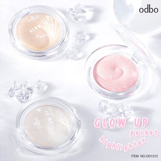 Phấn bắt sáng odbo soft tint / glow up pocket highlighter od173 od1312