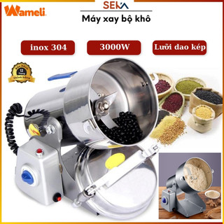 Máy xay bột khô Seka, máy xay ngũ cốc đa năng, công suất 3000W. Bảo hành chính hãng toàn quốc