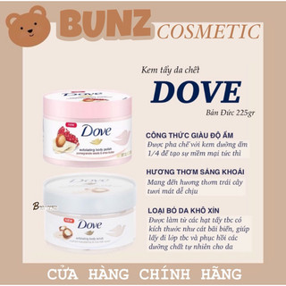 Tẩy da chết Dove bản đức siêu thơm
