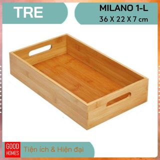 Khay tre đựng đồ phục vụ đa năng
