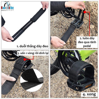 Strap, trap, dây đeo bàn đạp cho xe đạp thể thao - fixed gear