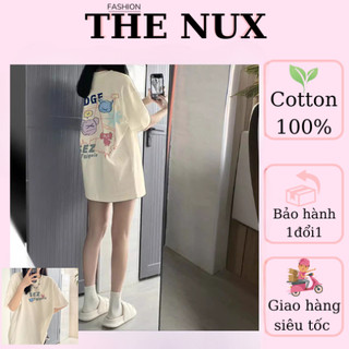 Áo Thun Form Rộng Brand HCM, Chất vải coton 100% mềm mại mát, form đẹp hàng may kỹ