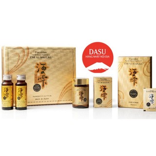 Thùng 30 chai nước fucoidan vàng umi no shizuku - hỗ trợ u bướu - chính hãng nhật bản