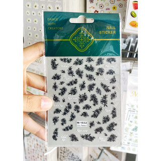 Sticker nổi 5D dán móng