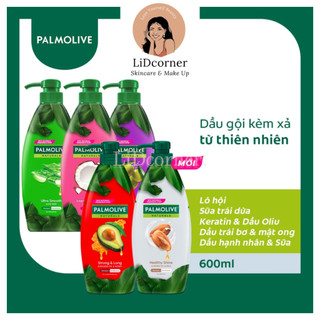 Dầu gội Palmolive kèm xả 2-trong-1 chiết xuất thiên nhiên 600ml