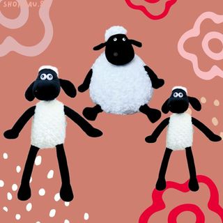 Gấu bông Cừu béo, cừu gầy Thú Nhồi bông Cừu Shaun The Sheep cao cấp - N64