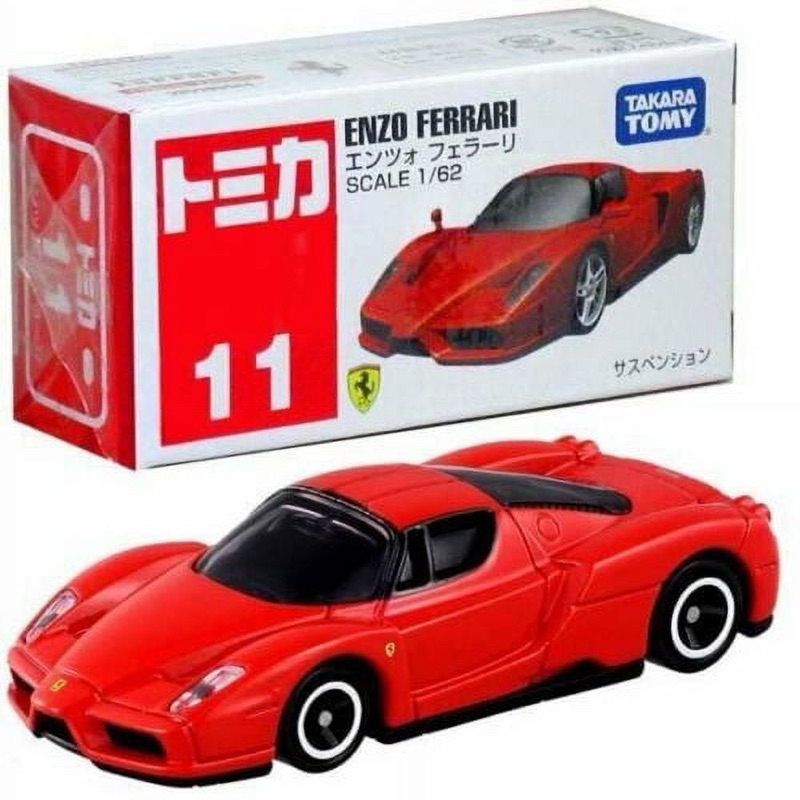 Hobby Store xe mô hình Tomica No.11 Ferrari Enzo đỏ - Red #TL10