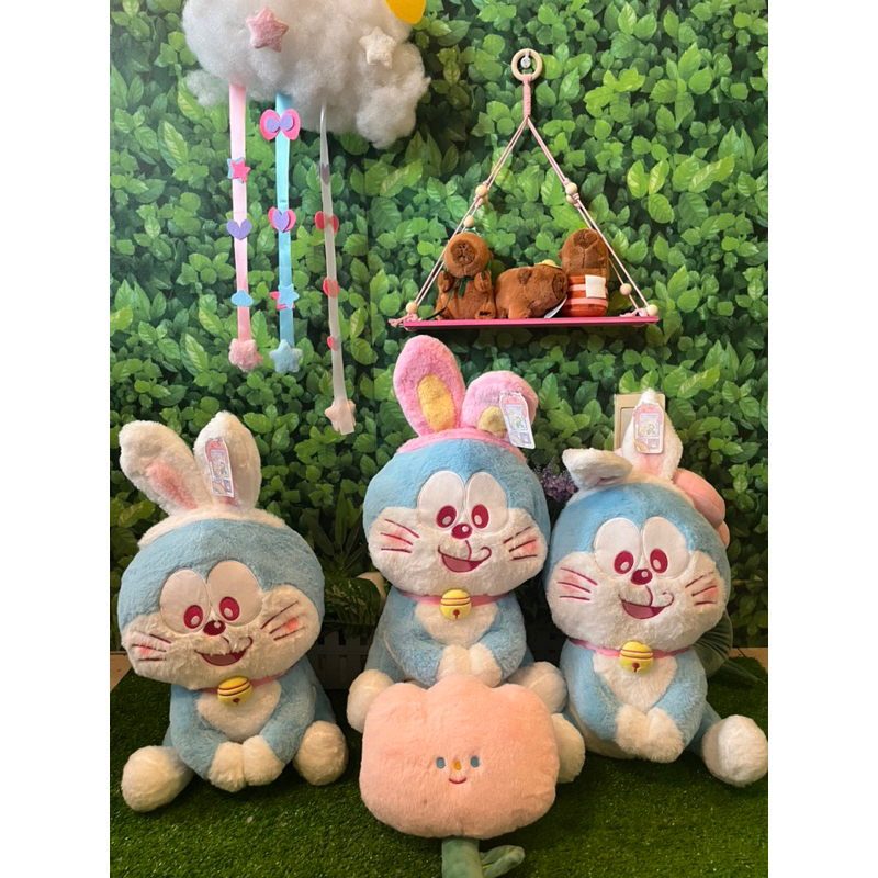 thú bông doraemon tai thỏ