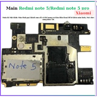 Main Redmi note 5/5 Pro Xiaomi,bị mật khẩu màn hình,còn lại mọi chức năng khác tốt