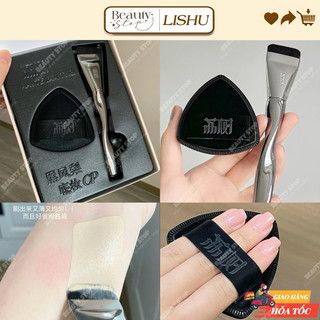 (HOẢ TỐC) Set Cọ Tán Nền & Bông Mút Trang Điểm LISHU Haute Douture