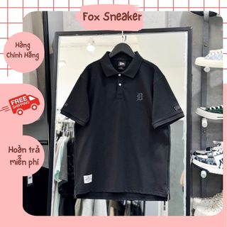 Áo Polo New Era Họa Tiết Chữ Đ Màu Đen Chính Hãng 13718759 | Fox Sneaker