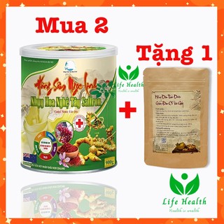 Combo 2 Lon Sữa Bột Hồng Sâm Ngọc Linh - dành cho người huyết áp, tim mạch, tiểu đường