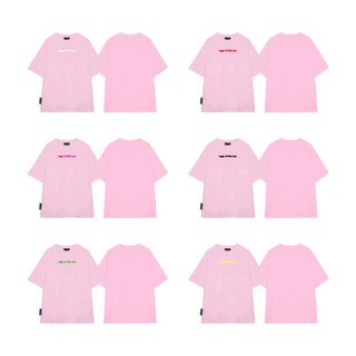 ÁO THUN UNISEX TAY LỠ RAGE OF THE SEA (ROTS STUDIO) BASIC IN SS2- MÀU HỒNG