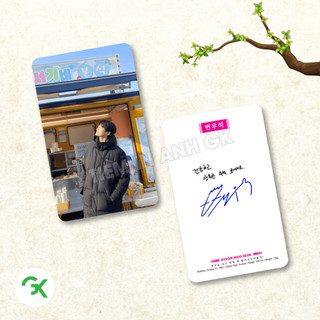 Photocard BYEON WOO SEOK (P3) - Seonjae - Sơn Sĩ - Size 5.5x9cm