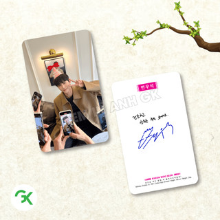 Photocard BYEON WOO SEOK (P3) - Seonjae - Sơn Sĩ - Size 5.5x9cm