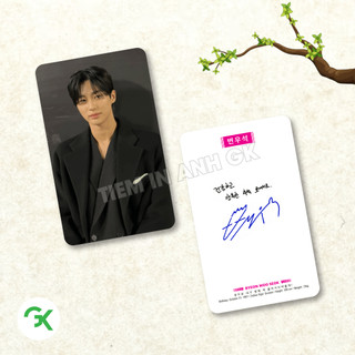 Photocard BYEON WOO SEOK (P3) - Seonjae - Sơn Sĩ - Size 5.5x9cm