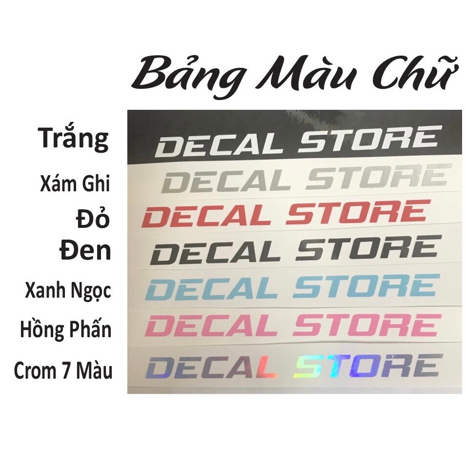 Tem dán xe logo táo hình dán sticker quả táo chất liệu decal chống nước