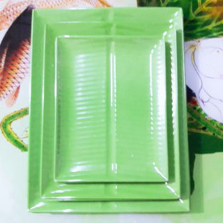 Đĩa Lá Chuối HÌnh Chữ Nhật Nhiều Size