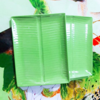 Đĩa Lá Chuối HÌnh Chữ Nhật Nhiều Size