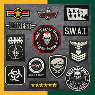 Sticker ủi áo Cao cấp - CÓ SẴN KEO ỦI - sticker vải dùng làm miếng vá áo, phụ kiện trang trí quần áo, balo, giày, nón