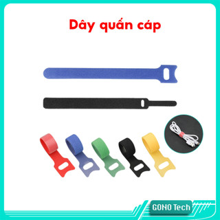 Dây quấn cáp tiện dụng Ugreen / TOPK / Floveme | Dây dán dính gọn cáp sạc tai nghe