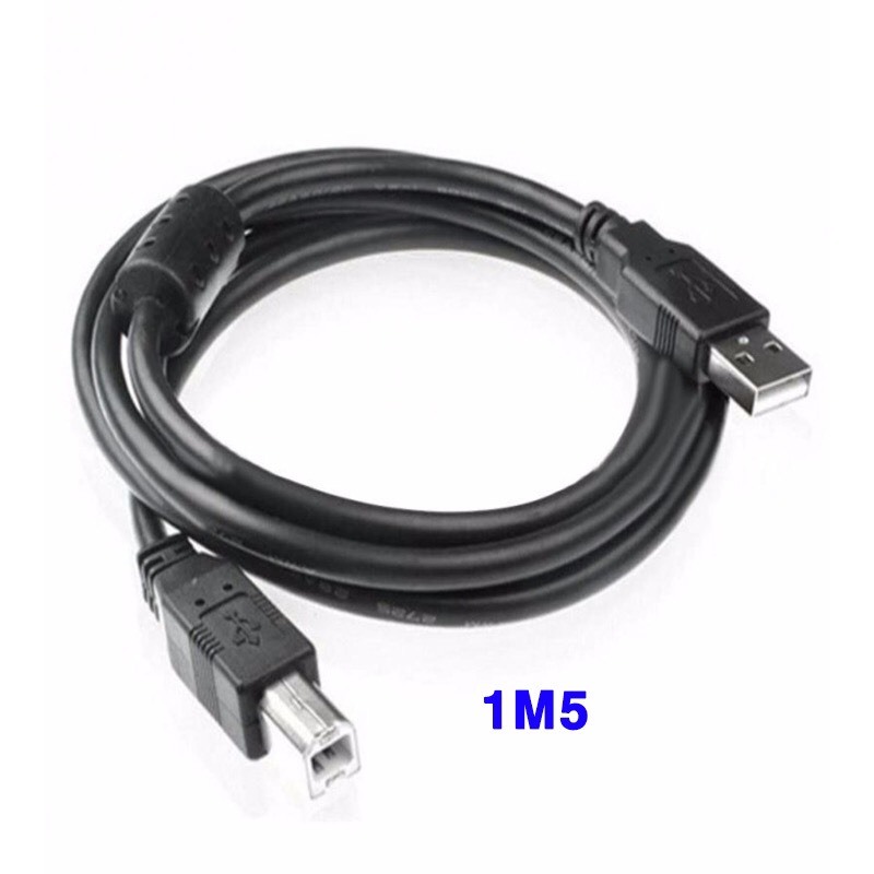 Cáp USB máy in 1M5 - 3M  chống nhiễu tốt